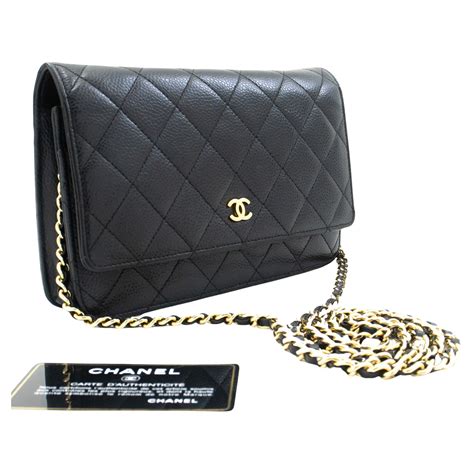 chanel caviar woc crossbody bag